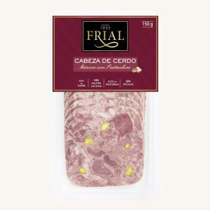 Tête de porc ibérique (tête de porc) aux pistaches, de Madrid, prétranchée