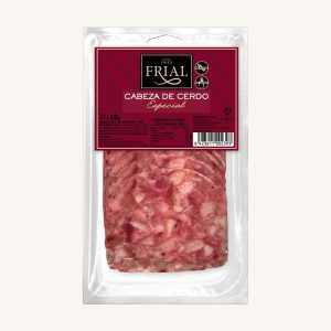 Tête de porc spéciale, de Madrid, prétranchée