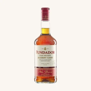 Brandy fondateur Sherry Cask Solera, Brandy de Jerez, d'Andalousie, bouteille