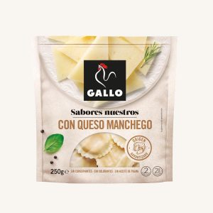 Pâtes aux œufs frais farcies au fromage Manchego, de Barcelone