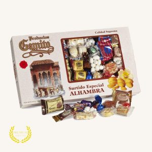 Gamito Surtido Especial Alhambra (assortiment de délices espagnols), de Séville, boîte extra large
