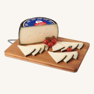 Fromage au lait mixte semi-affiné, demi-meule