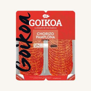 Chorizo de Pampelune extra, de Navarre, prétranché