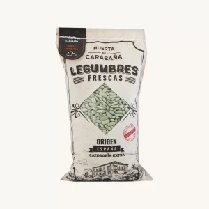 Sélection d'Alubia verdina (haricots), de Madrid, sac
