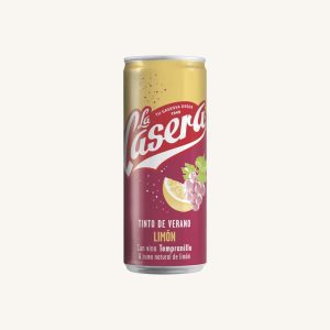 La Casera Tinto de Verano Limón (soda au vin tempranillo rouge léger et au citron), de Madrid, peut