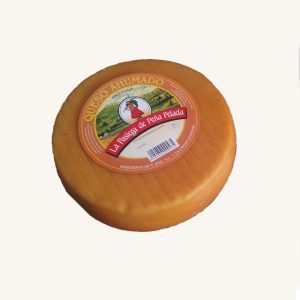 Fromage artisanal fumé de vache, meule