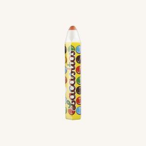 Dragées colorées Lacasitos au chocolat, d'Aragon, emballage en forme de crayon