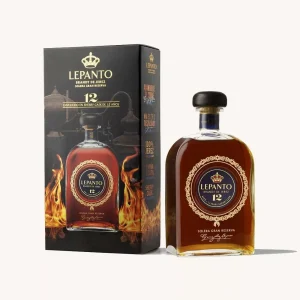 Lepanto Brandy de Jerez, Solera Gran Reserva, âgé de 12 ans, d'Andalousie, bouteille