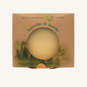 Fromage de brebis affiné artisanal au vin blanc Txacolí, quartier