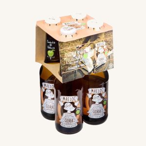 Cidre doux bio - pack de 4 bouteilles