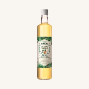 Vinaigre de cidre biologique, de Galice, en bouteille