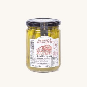 Piments verts Guindilla Piparra au vinaigre (de Navarre), en pot