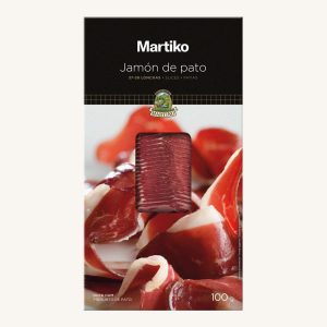 Jambon de canard cru de Navarre, prétranché