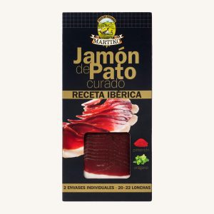 Jamón de Pato (jambon de canard cru), recette ibérique, de Navarre, prétranché
