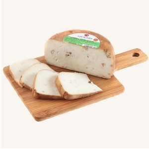Fromage de chèvre artisanal aux noix Cabra amb nous, mini meule