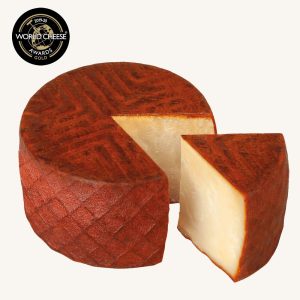 Fromage de chèvre affiné Majorero enrobé de paprika (DOP), mini meule 1 kg