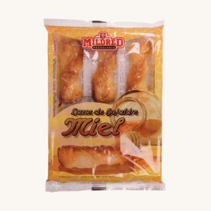 Torsades de pâte feuilletée au miel (lazos de hojaldre miel), 6 unités