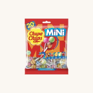 Mini Chupa Chups, petites sucettes sucrées, de Barcelone, 20 unités, petit sachet