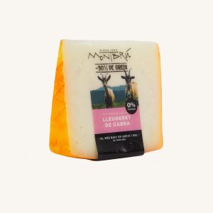 Fromage de chèvre Lleugeret (faible en matières grasses, sans lactose), quartier