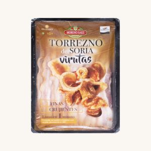 Copeaux de Torrezno de Soria (copeaux de poitrine de porc marinés précuits), petit plateau