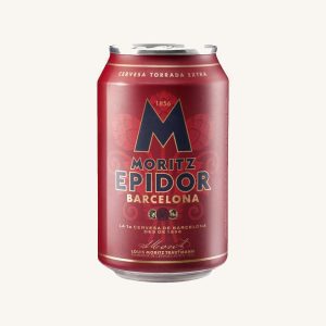 Bière Moritz Epidor (bière blonde extra toastée), canette