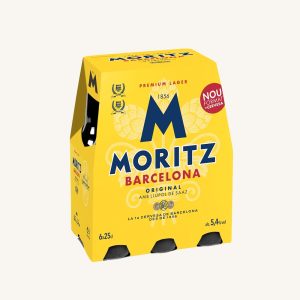 Bière Moritz Original Barcelona (lager pilsner) pack de 6 bouteilles