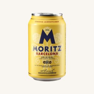 Bière Moritz Original Barcelona (lager pilsner), canette