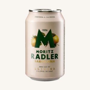 Bière Moritz Radler au citron - Clara (shandy), canette