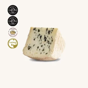 Fromage bleu de bufflonne artisanal Muntanyola Blau, coin