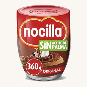 Crème à tartiner chocolat noisette originale, de Barcelone, pot 360 gr