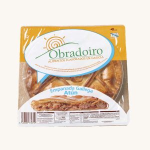 Tarte galicienne ronde au thon (empanada gallega de atún), de Galice, pièce