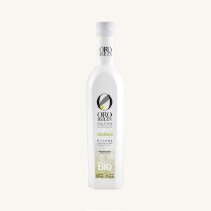 Huile d'olive extra vierge biologique, variété Picual, d'Andalousie, bouteille
