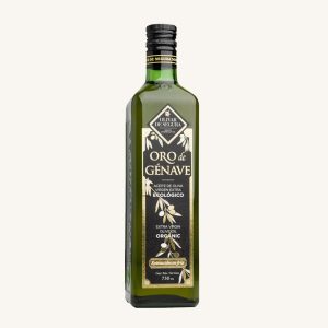 Huile d'olive extra vierge biologique, moyenne, variété Picual, d'Andalousie, bouteille