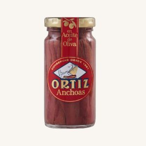 Filets d'anchois à l'huile d'olive, de la mer Cantabrique, petit bocal