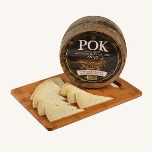 Fromage de brebis au lait cru affiné élevé en pâturage, meule
