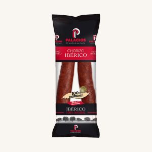 Chorizo ibérique (100% porc ibérique) extra, de La Rioja, morceau de corde