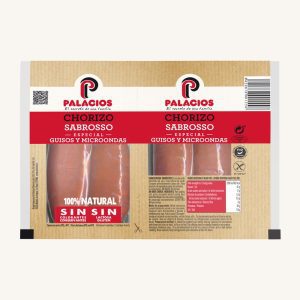 Chorizo oreado / sabrosso spécial pour les plats, de La Rioja, quatre pièces