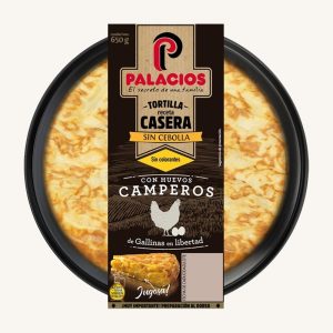 Omelette espagnole aux pommes de terre sans oignon, recette maison, taille moyenne