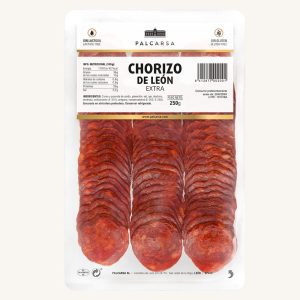 Chorizo de León dulce (doux et fumé) extra, pré-tranché 250 gr