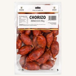 Mini chorizo, dulce (doux), mini morceaux pour grillades / barbecue
