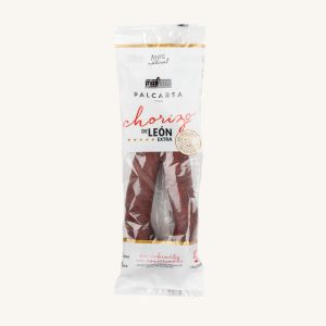 Chorizo de Léon dulce (doux et fumé) extra, morceau de ficelle 325 gr