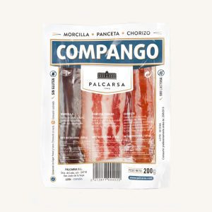 Compango de Léon (boudin noir + lardons + chorizo), 3 pièces