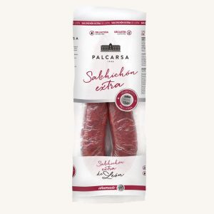 Salchichón de León extra, fumé, morceau de sarta