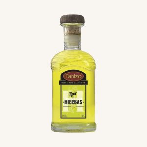 Liqueur aux herbes (licor de hierbas), à base d'Orujo, de Zamora, bouteille de 70 cl