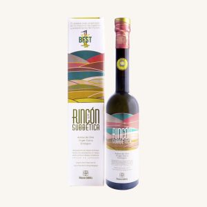 Huile d'olive extra vierge biologique, variété Hojiblanca, DOP Priego de Córdoba, bouteille