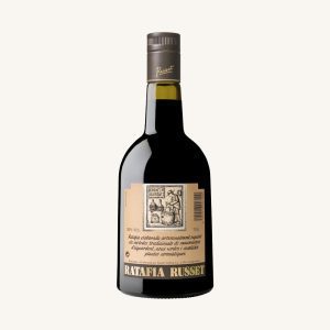 Liqueur artisanale catalane de noix vertes et de plantes aromatiques Ratafia, de Gérone, bouteille 70 cl