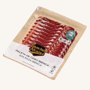 Appât pour jambon d'épaule ibérique (50%) (épaule), marque blanche, de Salamanque ou d'Estrémadure, prétranché