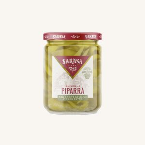 Piments piparra (Guindilla Piparra) à l'huile d'olive extra vierge, de Navarre, petit pot