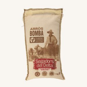Riz Bomba (arroz), DOP Arròs del Delta de l´Ebre, de Tarragone, sac