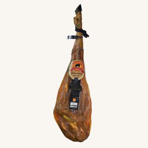 Jambon 100% ibérique de bellota, étiquette noire - pata negra, DOP Los Pedroches, de Cordoue, cuisse entière